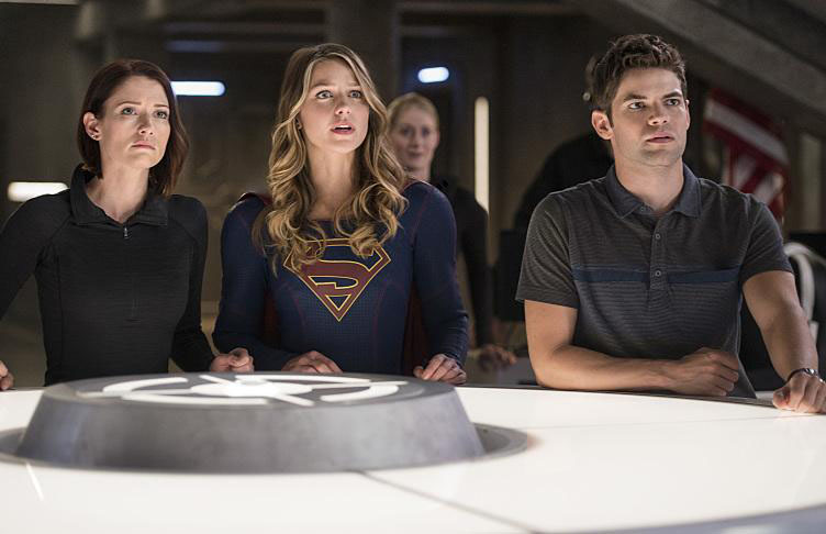 Supergirl : Bild Melissa Benoist, Jeremy Jordan (II), Chyler Leigh