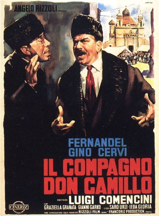 Genosse Don Camillo : Kinoposter