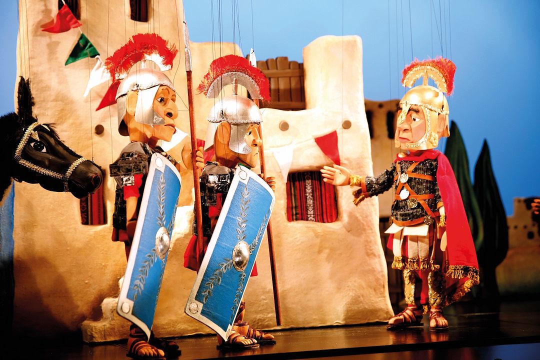 Die Weihnachtsgeschichte in einer Inszenierung der Augsburger Puppenkiste : Bild