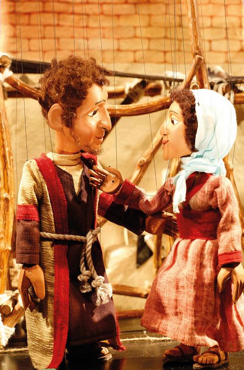 Die Weihnachtsgeschichte in einer Inszenierung der Augsburger Puppenkiste : Bild