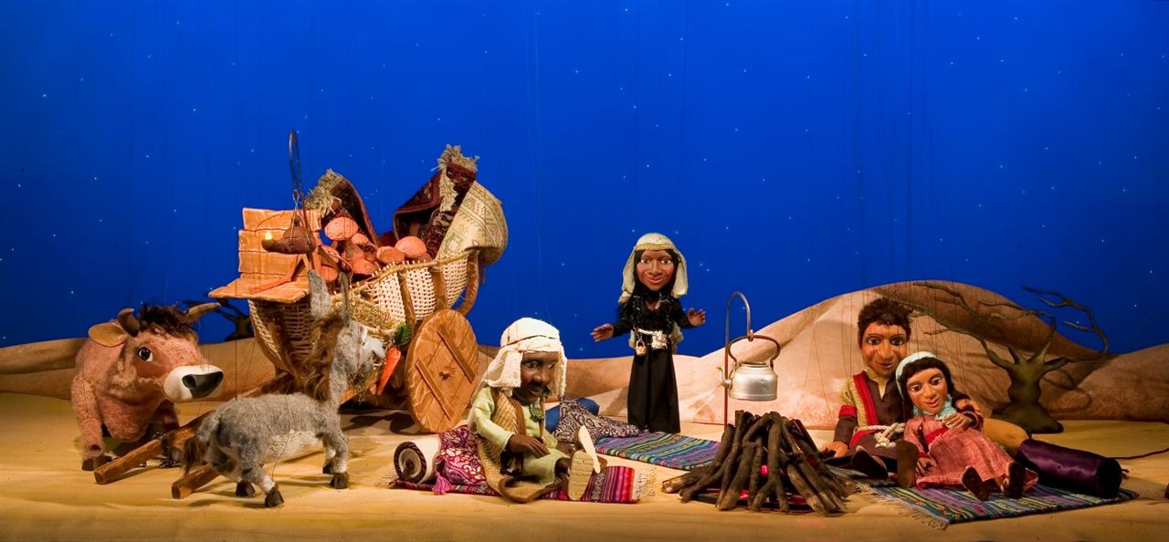 Die Weihnachtsgeschichte in einer Inszenierung der Augsburger Puppenkiste : Bild