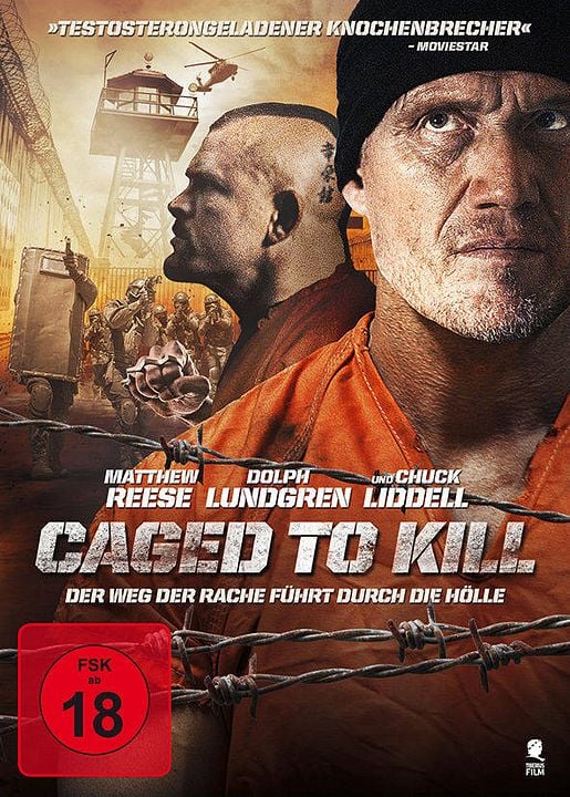 Caged To Kill - Der Weg der Rache führt durch die Hölle : Kinoposter