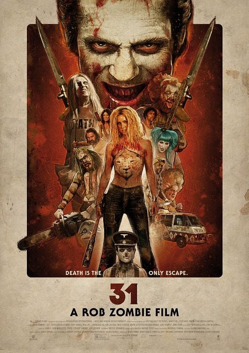 31 - A Rob Zombie Film : Kinoposter