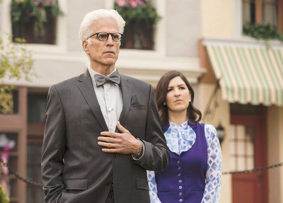 The Good Place : Bild D'Arcy Carden, Ted Danson