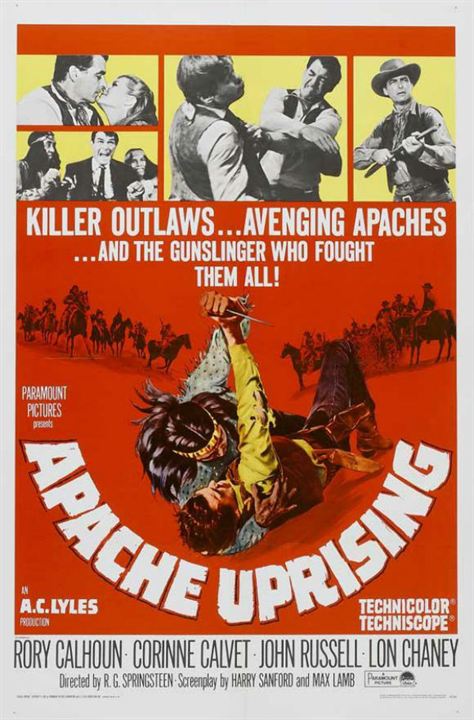 Die Apachen : Kinoposter