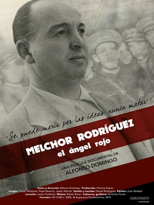 Melchor Rodríguez, el ángel rojo : Kinoposter