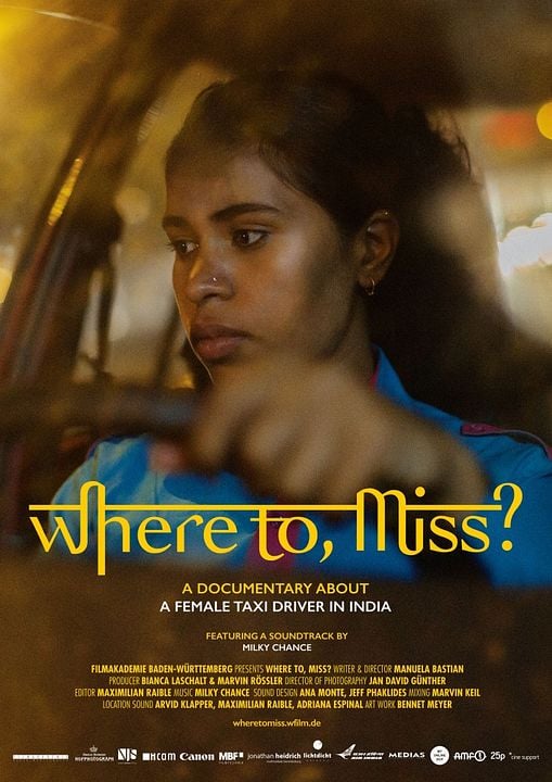 Where to, Miss? : Kinoposter