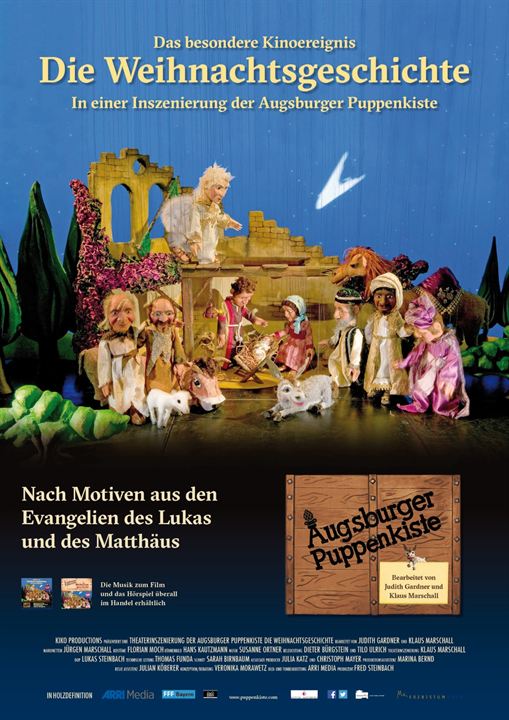 Die Weihnachtsgeschichte in einer Inszenierung der Augsburger Puppenkiste : Kinoposter