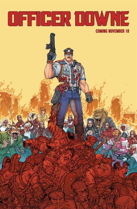 Officer Downe - Seine Stadt. Sein Gesetz. : Kinoposter