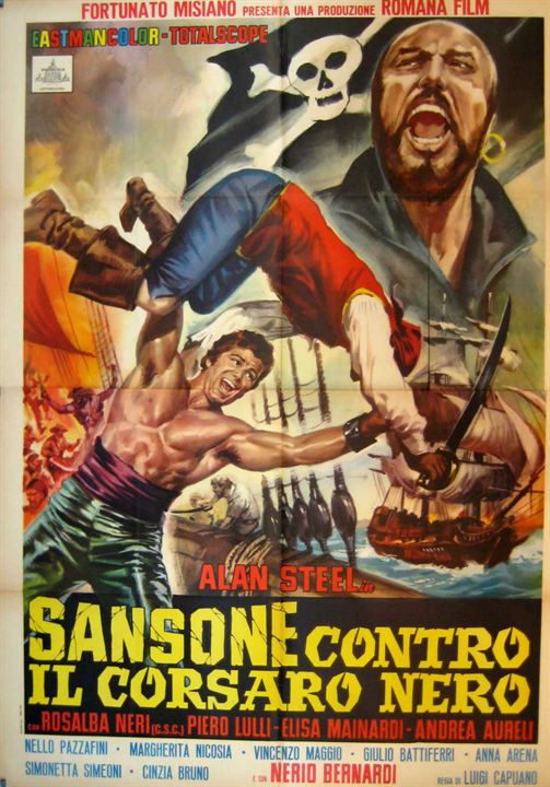 Samson gegen die Korsaren des Teufels : Kinoposter
