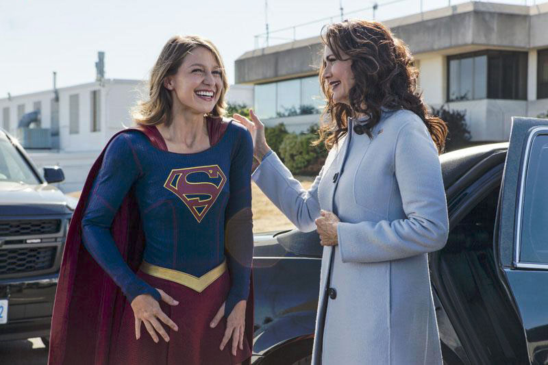 Supergirl : Bild Lynda Carter, Melissa Benoist