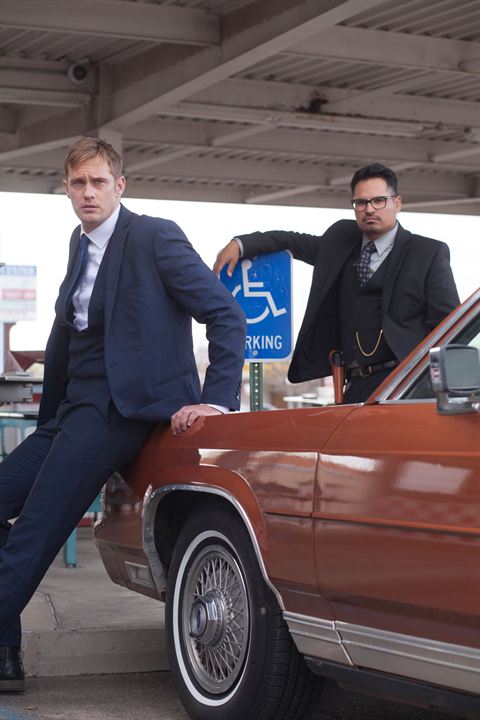 Dirty Cops: War On Everyone : Bild Alexander Skarsgård, Michael Peña