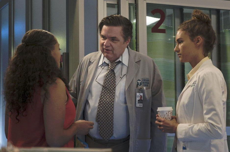 Chicago Med : Bild Oliver Platt, Rachel DiPillo