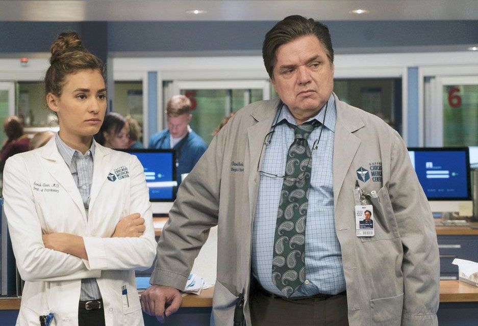 Chicago Med : Bild Oliver Platt, Rachel DiPillo