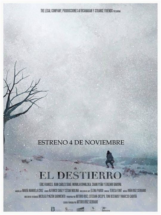 El destierro : Kinoposter