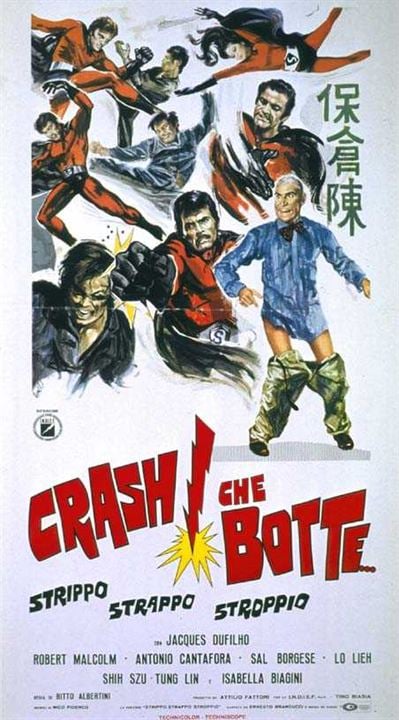 Crash! Che botte strippo strappo stroppio : Kinoposter