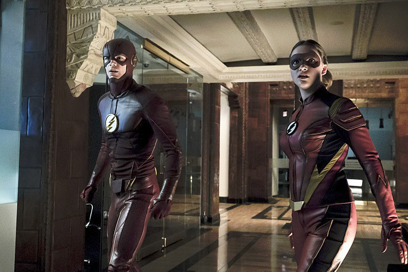 The Flash : Bild Grant Gustin, Violett Beane