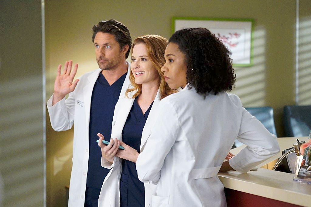Grey's Anatomy - Die jungen Ärzte : Bild Martin Henderson, Sarah Drew, Jerrika Hinton