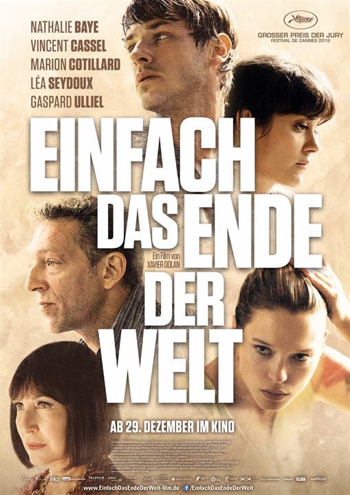 Einfach das Ende der Welt : Kinoposter