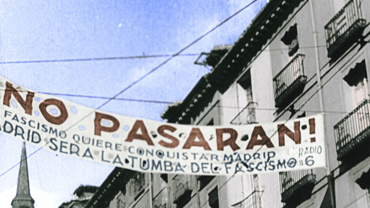 España en dos trincheras. La guerra civil en color : Bild