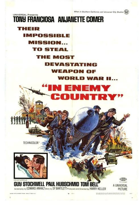 In Enemy Country : Kinoposter