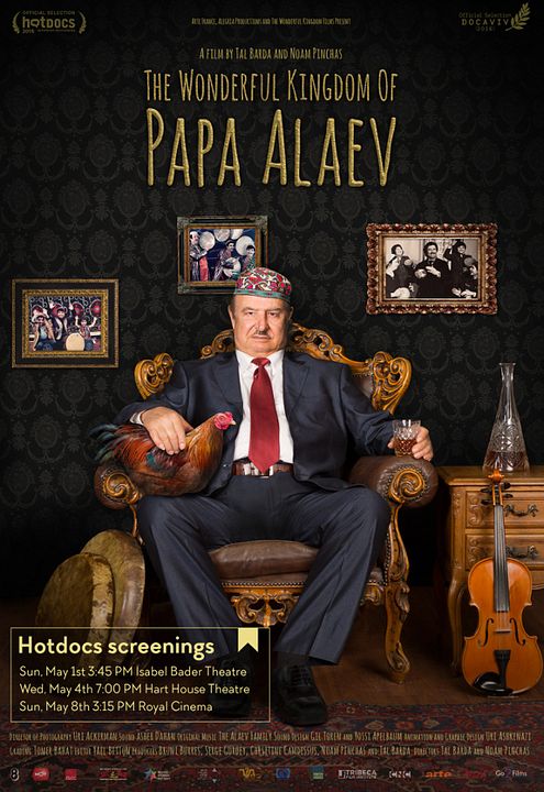 Das Wunderbare Königreich des Papa Alaev : Kinoposter