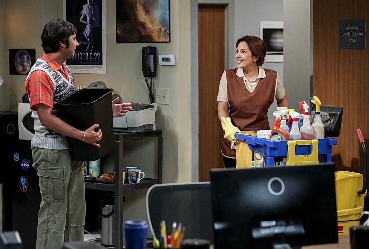 The Big Bang Theory : Bild Maria Canals-Barrera, Kunal Nayyar