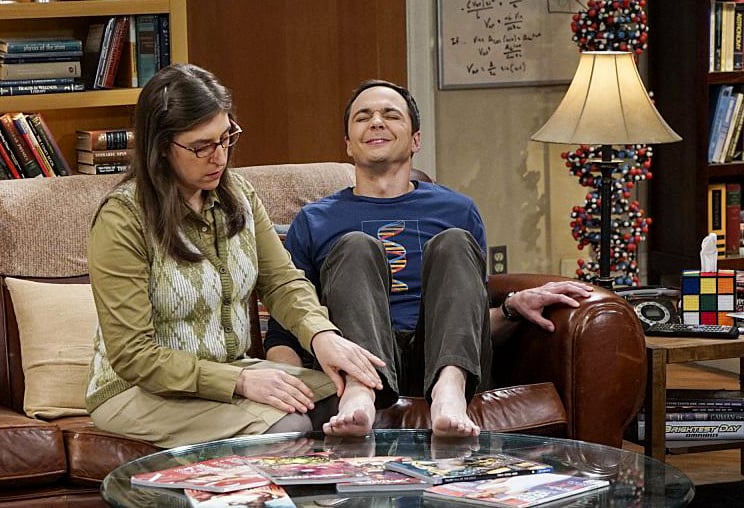 The Big Bang Theory : Bild Jim Parsons, Mayim Bialik