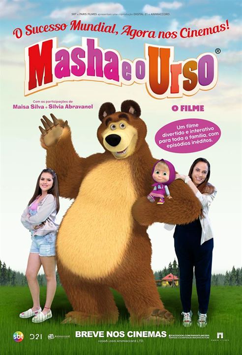 Masha et Michka au cinéma : Kinoposter