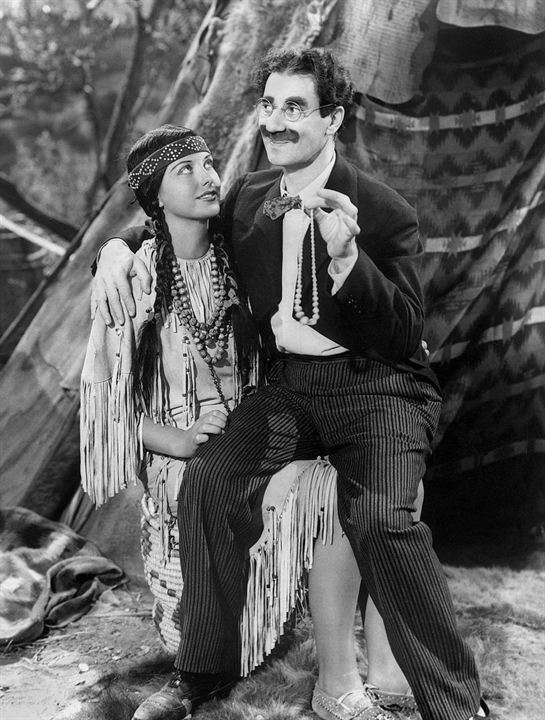 DIE Marx Brothers im wilden Westen : Bild Groucho Marx
