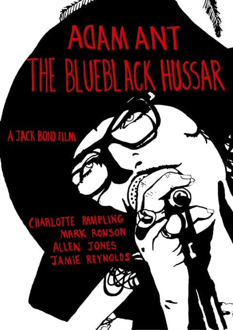 The Blueblack Hussar : Kinoposter