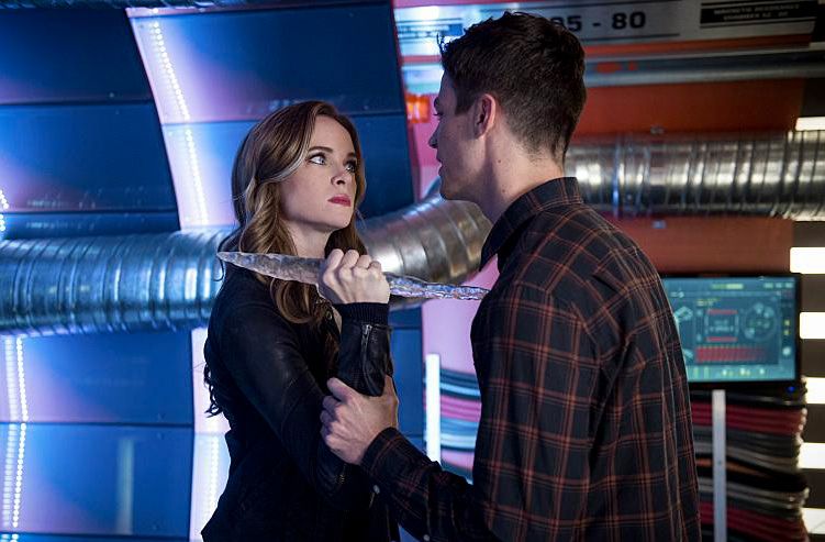 The Flash : Bild Grant Gustin, Danielle Panabaker
