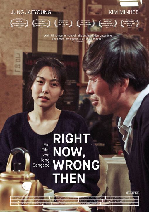 Right Now, Wrong Then : Kinoposter