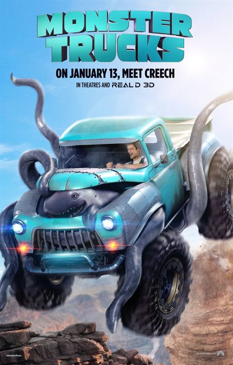 Monster Trucks : Kinoposter