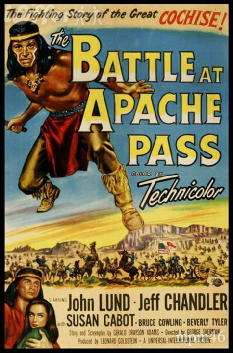Die Schlacht am Apachenpaß : Kinoposter