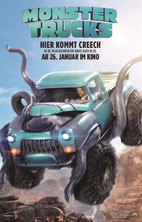 Monster Trucks : Kinoposter