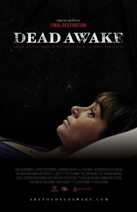 Dead Awake - Wenn du einschläfst bist du tot : Kinoposter