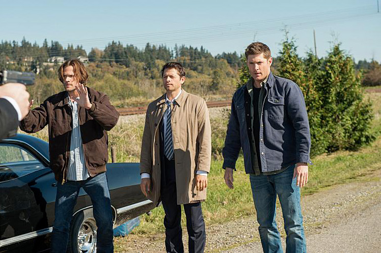 Supernatural : Kinoposter Misha Collins, Jared Padalecki, Jensen Ackles