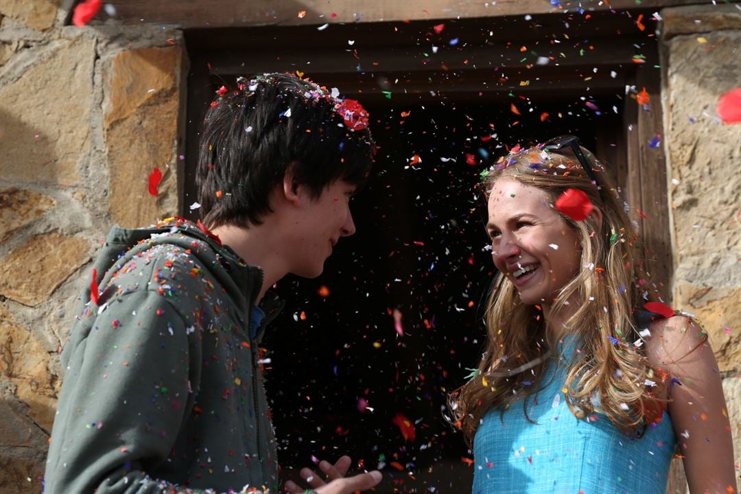 Den Sternen so nah : Bild Asa Butterfield, Britt Robertson