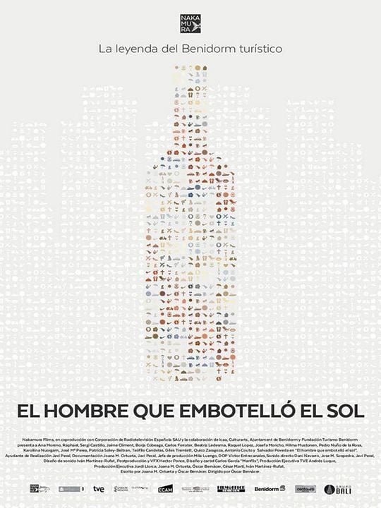 El hombre que embotelló el sol : Kinoposter