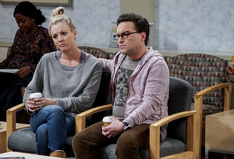 The Big Bang Theory : Bild Johnny Galecki, Kaley Cuoco