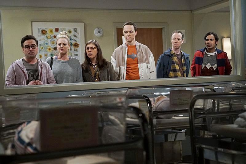 The Big Bang Theory : Bild Jim Parsons, Mayim Bialik, Kaley Cuoco, Kunal Nayyar, Kevin Sussman, Johnny Galecki