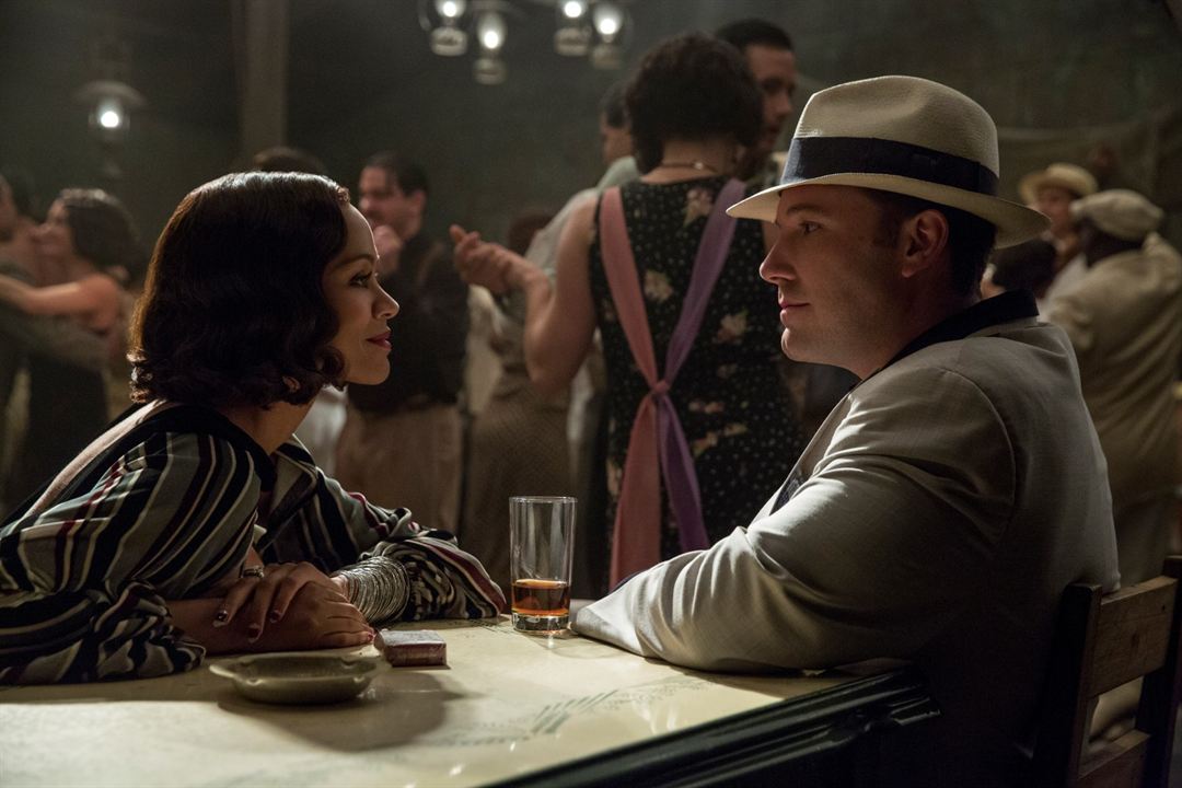 Live By Night : Bild Zoe Saldana, Ben Affleck