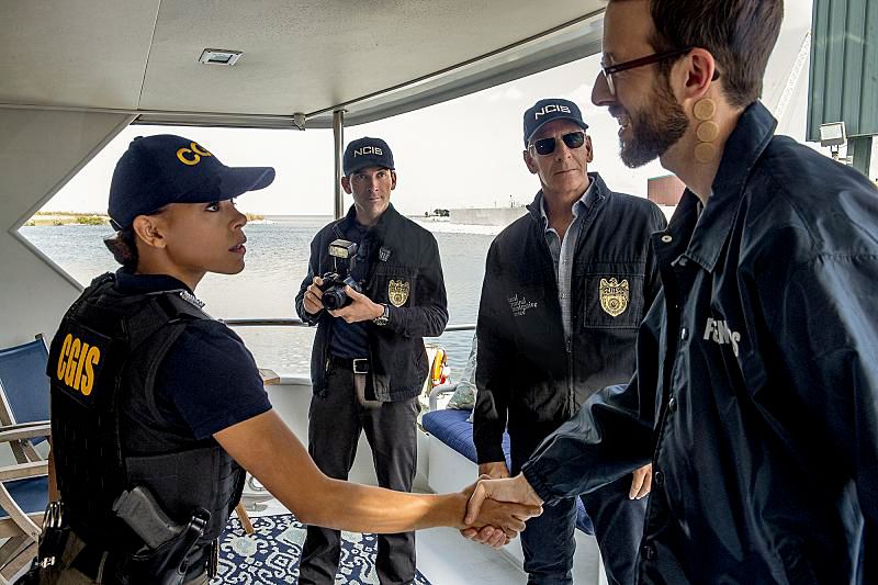 Navy CIS: New Orleans : Bild Lucas Black, Rob Kerkovich, Shanley Caswell, Toni Trucks