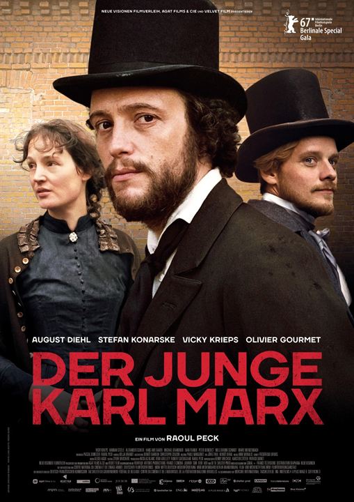 Der junge Karl Marx : Kinoposter