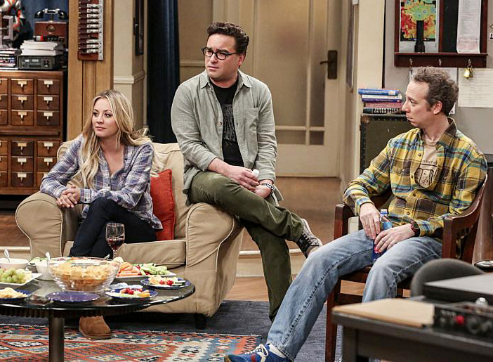The Big Bang Theory : Bild Kevin Sussman, Kaley Cuoco, Johnny Galecki