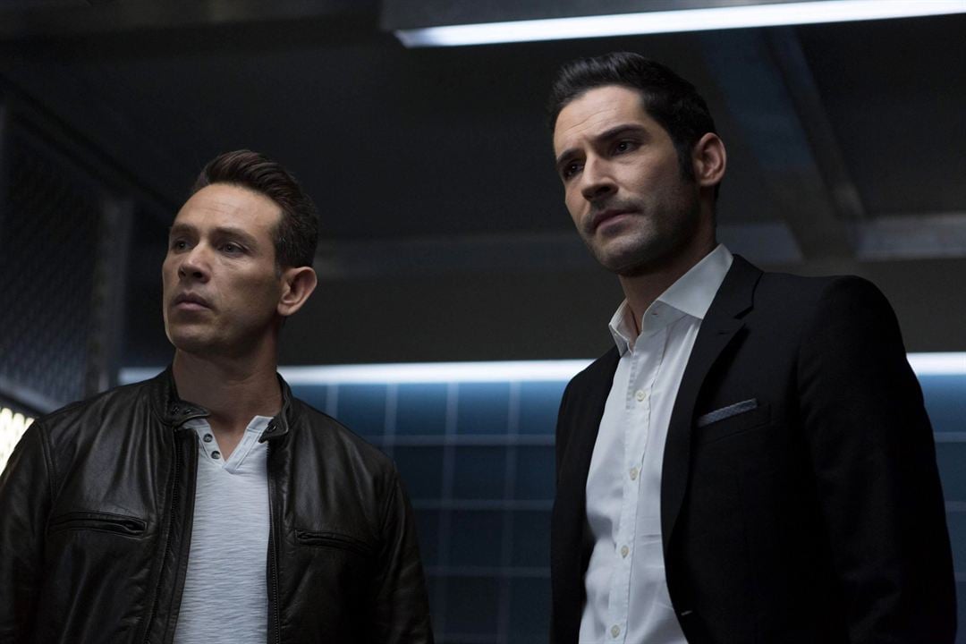 Lucifer : Bild Tom Ellis, Kevin Alejandro