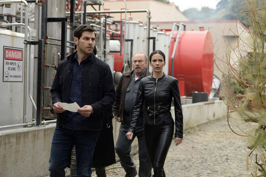 Bild Elizabeth Tulloch, David Giuntoli, Danny Bruno