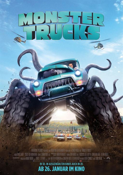 Monster Trucks : Kinoposter