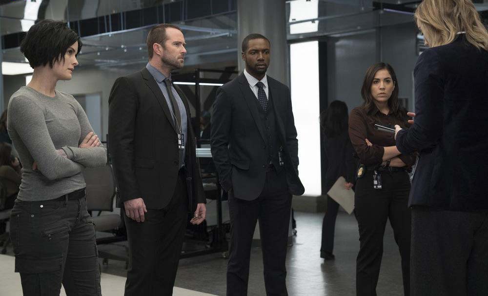 Blindspot : Bild Audrey Esparza, Sullivan Stapleton, Jaimie Alexander, Rob Brown